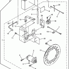 VMAX 500 XTC-VX500/VX600XTCB Alternate starter motor set