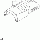 VMAX 500 XTC-VX500/VX600XTCB Дополнительное сидение