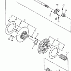 VMAX 500 XTC-VX500/VX600XTCB Вторичный вал