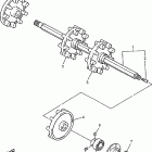 VMAX 700 SX-VX700SXSB/VX700SXB Привод трака 1