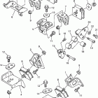 SRX700B/SRX700SB/MSRX700PB Крепление двигателя