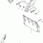 VMAX 700 XTC-VX700XTCPB/VX700XTCB/VX700XTCDB Бампер, Багажник. Брызговик