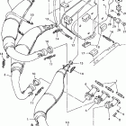 SRX600B/SRX600SB Выхлопная система