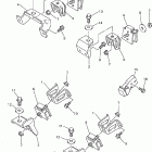 MOUNTAIN MAX 700600-MM700PB/MM600PB Engine bracket for mm700