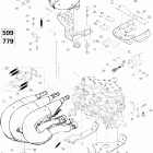 Formula III LT 01- engine and engine support 599