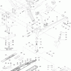 Grand Touring 500 Передняя подвеска и лыжы