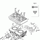 Touring SLE 01- cylinder and exhaust manifold 503