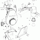 Elan 247 Крепление двигателя и глушитель