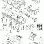 Formula III LT 01- crankcase 599