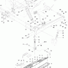 Summit 583 07- front suspension and ski 583