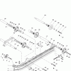 Grand Touring 500 08- rear suspension 500, 580