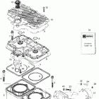 Summit 500 01- cylinder and exhaust manifold 500