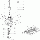 Touring LE 02- carburetor 443