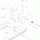 Grand Touring 500 08- rear arm 500, 580