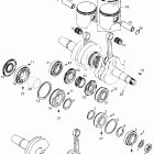 Summit 670 01- crankshaft and pistons 670