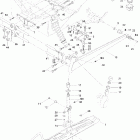 MX Z 670 Передняя подвеска и лыжи