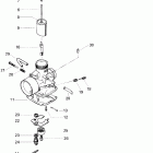 Skandic 380 02- carburetor 377