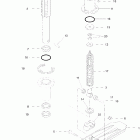 Tundra II LT Передняя подвеска и лыжи