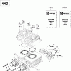 Touring E LT 01- cylinder and exhaust manifold 377