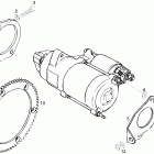Grand Touring 500 04- electric starter bracket