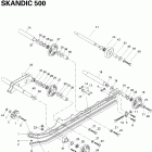 Skandic 380 Задняя подвеска
