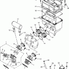 VMAX 500 XTC (ELEC START)-VX500XTCEA/VX600XTCEA Впускная система