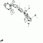 MOUTAIN-MM800A Кронштейн крепления (паук рулевой)