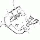 VK540EA Выхлопная система