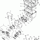 VMAX 600 XTC (REVERSE)-VX600XTCRA/VX500 Впускная система