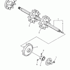 V-Max 600XTC Привод трака 1