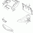 VMAX-4-VX800A Бампер, Багажник. Брызговик
