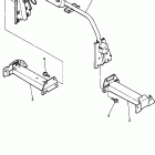 VK540EA Кронштейн крепления (паук рулевой)