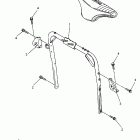 V-Max 600 Кронштейн крепления (паук рулевой)