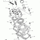 V-Max 600XTC Головка цилиндра