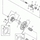 VMAX 600 XTC (REVERSE)-VX600XTCRA/VX500 Вторичный вал