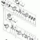 V-Max 600 Коленчатый вал и Поршень