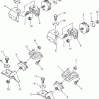 MOUTAIN-MM700A/MM600A Engine bracket for mm600