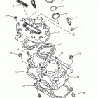 VMAX 600 XTC (REVERSE)-VX600XTCRA/VX500 Головка цилиндра