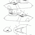 V-Max 600-XTA Наклейки