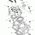 VMAX 500 XTC (ELEC START)-VX500XTCEA/VX600XTCEA Головка цилиндра