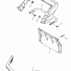 V-Max 600 Бампер, Багажник. Брызговик