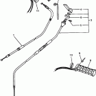 VMAX 600 XTC (REVERSE)-VX600XTCRA/VX500 Трос управления