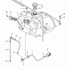 V-Max 600XTC Топливный бак