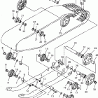 VMAX 500 XTC (ELEC START)-VX500XTCEA/VX600XTCEA Подвеска трака 1