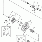 VMAX 500 XTC (ELEC START)-VX500XTCEA/VX600XTCEA Вторичный вал