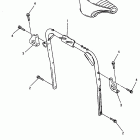 VMAX VX 700 SXA Кронштейн крепления (паук рулевой)