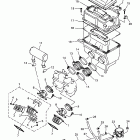 V-Max 600 Впускная система