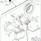 VMAX 600 MOUNTAIN MAX -VX600STW Alternate starter motor kit