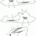 V-Max 500DX Наклейки