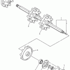 V-Max 500DX Привод трака 1